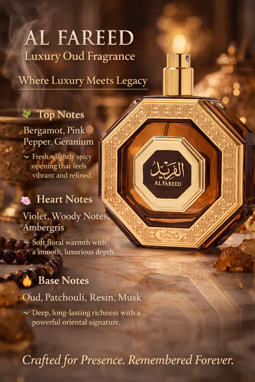 Al Fareed - Crafted For Presence 🌿